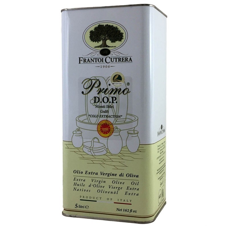 Extra Virgin Olive Oil Primo PDO Monti Iblei can - Cutrera - 5l